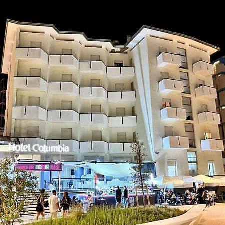 Hotel Columbia Frontemare Rimini Exterior photo